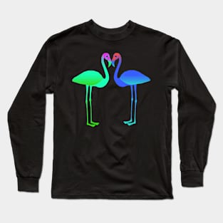 Birds with friends Long Sleeve T-Shirt